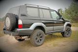 Задний бампер off-road Toyota Land Cruiser J95 More 4x4