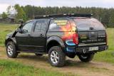 Задній бампер off-road Nissan Navara D40 05-14 MorE 4x4