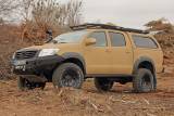 Боковые пороги Toyota Hilux Vigo 05-15 MorE 4x4