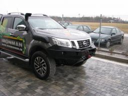 Передній бампер з монтажною плитою під лебідку для NISSAN NAVARA D23 2014-