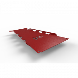 Захист коробки передач чевоний для Isuzu D-MAX 2012-2017