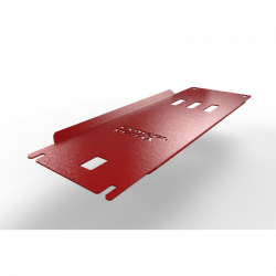 Защита коробки передач красная для Jeep Cherokee/Liberty KJ 2002-2008