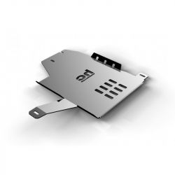 Защита редуктора алюминиевая для Jeep Wrangler JK 2007-2011 3.8 V6