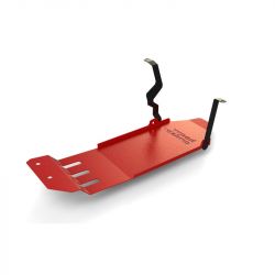 Защита двигателя и коробки передач красная для Jeep Wrangler JL 4XE Plug-in Hybrid 2021-