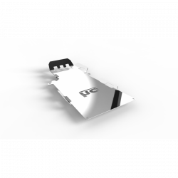 Защита коробки и редуктора алюминиевая для Land Rover Discovery 3 2004-2009 гг.