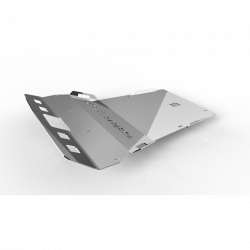 Защита двигателя радиатора и переднего моста алюминиевая для Land Rover Discovery IV 2009-2015