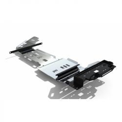 Комплект защиты с монтажной плитой под лебитку для Ford F-150 2015-2019 алюминиевый