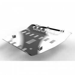 Защита двигателя и коробки передач для SPORT Jeep Renegade 2014-2018 алюминиевая