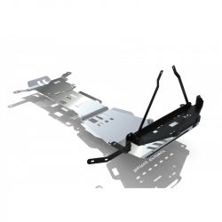 Комплект защит для Jeep Grand Cherokee WK2 2013-2020 Quadra-Lift алюминиевий