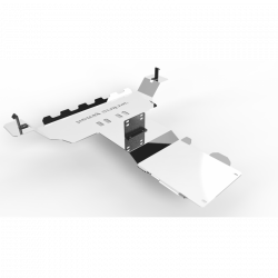 Защита редуктора и коробки передач для Lexus GX 470 2002-2009 алюминиевая