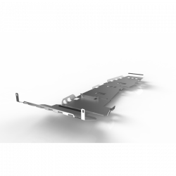 Комплект захисту днища алюмінієвий для Mercedes X-class 2017-