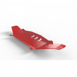 Захист редуктора червоний для Nissan Patrol Y61 1998-2004 3d SWB