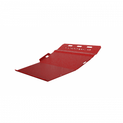 Защита радиатора двигателя и переднего моста красная для Suzuki Grand Vitara I 1998-2005