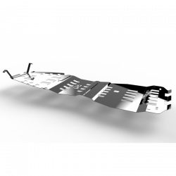 Комплект защиты днища SPORT для Suzuki Grand Vitara II 2005-2014 алюминиевий