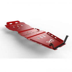 Комплект защиты днища красный для Suzuki Grand Vitara II 2005-2014 