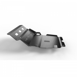 Защита радиатора двигателя и переднего моста для Toyota Hilux Vigo 2005-2015