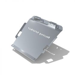 Защита двигателя и переднего моста алюминиевая для Toyota Hilux 1997-2001