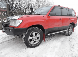 Пороги для Toyota Land Cruiser J100 (1998-2007) (дизель)