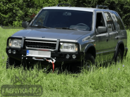 Бампер передний для Оpel Frontera A (1991-1998) с плитой под лебедку и кенгурятником