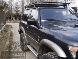 Багажник на крышу для Nissan Patrol Y61 короткий (SWB) без сетки, RNBB