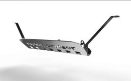 Защита заднего глушителя для Jeep Renegade 2014-2018 алюминиевая