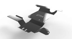 Защита коробки передач и редуктора алюминиевая для Lexus LX 450 HD 1995-1997 гг. 8мм