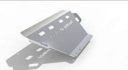 Защита радиатора и двигателя алюминиевая для Nissan Navara D40 2005-2015