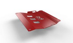 Защита коробки передач красная для Suzuki Grand Vitara II 2005-2014