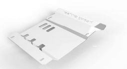 Защита двигателя, радиатора и переднего моста алюминиевая для Mitsubishi L200 Triton 2005-2015 гг.