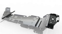 Комплект защиты с монтажной плитой под лебитку для Ford F-150 2009-2014 алюминиевый