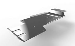 Защита коробки передач и редуктора алюмниниевая для Ford Ranger T7 2016-2019