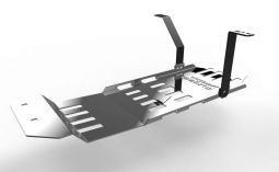 Защита коробки передач и двигателя алюминиевая для Jeep Wrangler JL 2018-2019