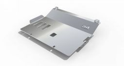 Защита двигателя и переднего моста алюминиевая для Mitsubishi Pajero 4/Montero 4 2006-2014 гг.