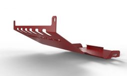 Захист двигуна і переднього моста червоний для Nissan D23 NP300 2014-