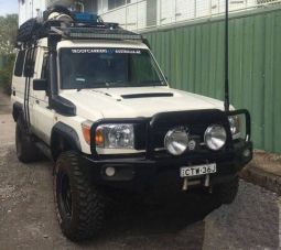 Расширители колесных арок 5 см KUT SNAKE для Toyota Land Cruiser 78