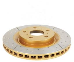 Тормозные диски (DBA 2443X) - Street Series - X-GOLD Cross-Drilled & Slotted для Dodge