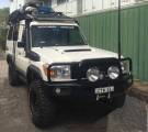 ✔Розширювачі арок 5 см KUT SNAKE на Toyota Land Cruise 78 купити за кращою ціною -в Bezdor4x4.