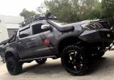 Розширювачі колісних арок 9,5 см Monster KUT SNAKE на Toyota HiLux