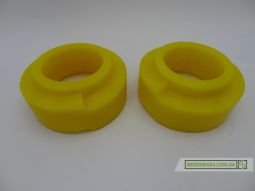 Передні поліуретанові проставки під пружини GreenMile4x4 для Toyota LC80 (30мм)