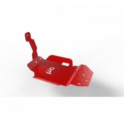 Защита редуктора красная Toyota Land Cruiser 100 J100 4.7 V8 1998-2007