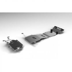 Комплект захисту днища алюмінієвий для Toyota Land Cruiser 90 J90 1996-2002