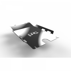 Защита коробки передач алюминиевая для Toyota Hilux Revo 2015-