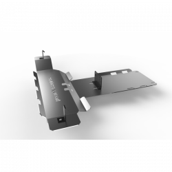 Защита коробки передач и редуктора алюминиевая для Toyota Land Cruiser J 120 J 125 2003-2009 D4D