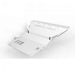 Защита двигателя радиатора и переднего моста алюминиевая для Toyota Land Cruiser 200 J200 V8 2008-2014