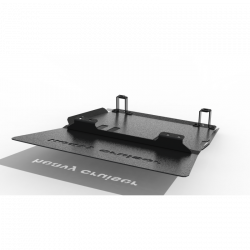 Защита радиатора двигателя и переднего моста для Toyota Sequoia 2007-2014