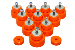 Подушки між рамою і кузовом для Nissan Patrol Y60 5D без ліфту