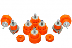 Подушки між рамою і кузовом для Nissan Patrol Y61 3D без ліфту