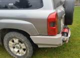 Бампер задній під лебідку для Nissan Patrol Y61 GU4 (2005-2009)