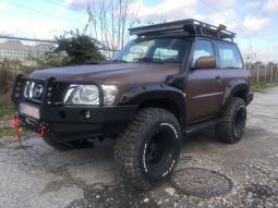 Расширители колесных арок KUT SNAKE 7 см на Nissan Patrol Y61 GU4 - 2х дверной