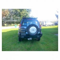 Задній бампер для TOYOTA LAND CRUISER J125 (2002-2009р)